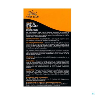 Tijger balsem neck&shoulder rub cr 50g-2