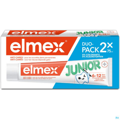 Elmex® junior tandpasta tube 2x75ml-3