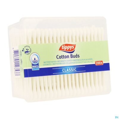 Tippys wattenstaafjes papier 200