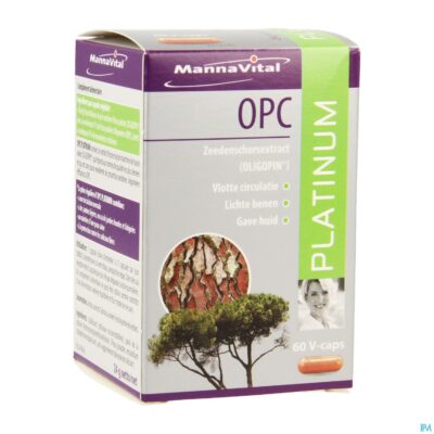 Mannavital opc platinum v-caps 60-2