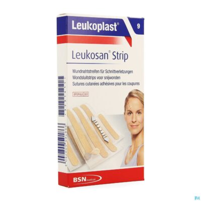 Leukosan strip natur. 6x6x38mm+3x6x75mm leukoplast-2