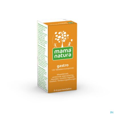 Mama natura gastro 120 tabletjes