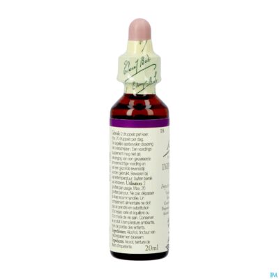 Bach flower remedie 18 impatiens 20ml-2