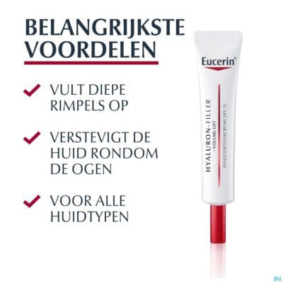 Eucerin hyaluron filler+volume lift oogcont.cr15ml-8