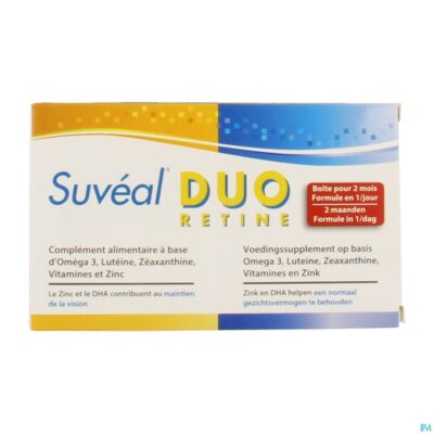 Suveal duo caps 60-3