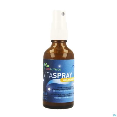 Vitaspray melatonine spray fl glas 50ml
