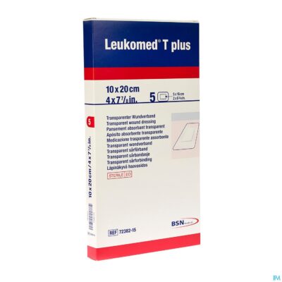 Leukomed t+ verb steriel 10,0x20,0cm 5 7238215