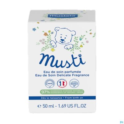 Mustela bb musti verzorgingswater spray 50ml