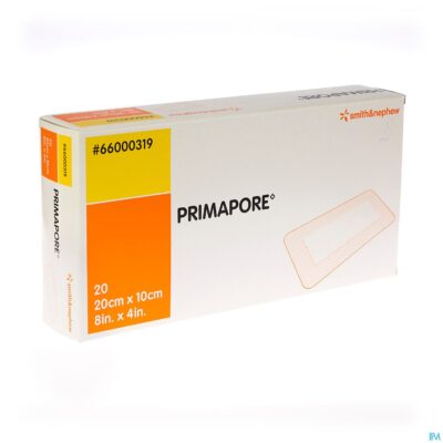 Primapore s&n verb post-op 20cmx10cm 20 66000319-2