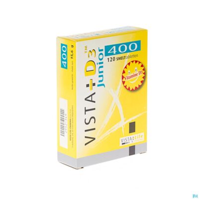Vista d3 400 junior smelttabletten 120