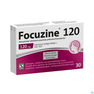 Focuzine® 120 mg 30 tabletten-2