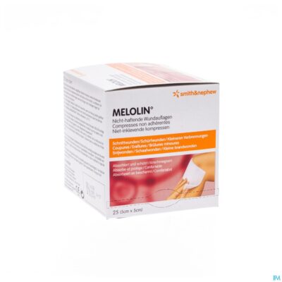 Melolin kp ster 5x 5cm 25 66030260