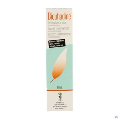 Biophadine creme hydra nf tube 100ml-2