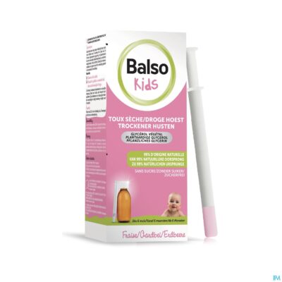 Balso kids hoestsiroop z/suiker 125ml+pipet-2