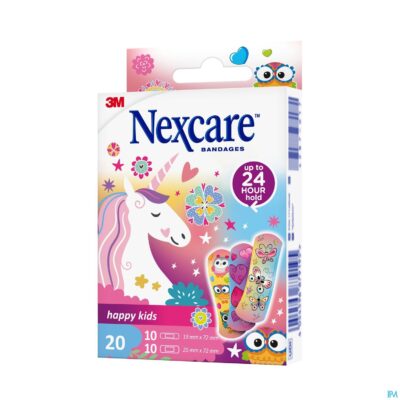 Nexcare happy kids girls 20-2