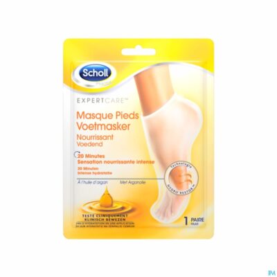 Scholl voetmasker voedend arganolie 1 paar-2