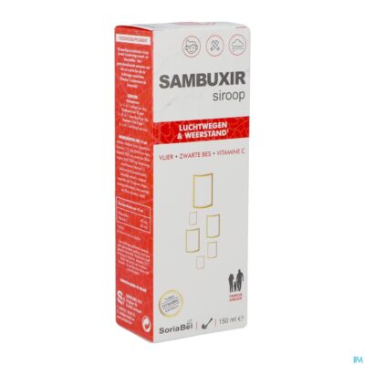 Soria sambuxir siroop 150ml nf verv.2563781
