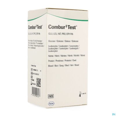 Combur 5 test strips 100 11893467255