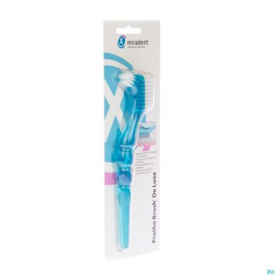 Miradent tandprotheseborstel blauw