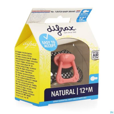 Difrax fopspeen natural 12m+-3