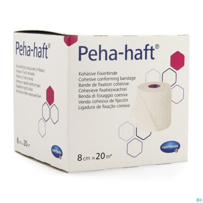 Peha-haft latexfree 8cmx20m 1 p/s