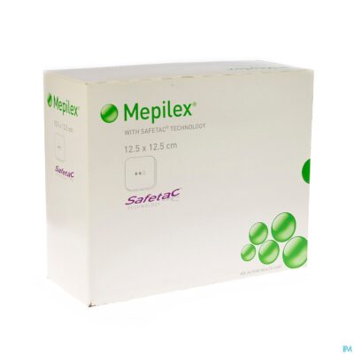 Mepilex schuimverb sil abs ster 12,5x12,5cm 16