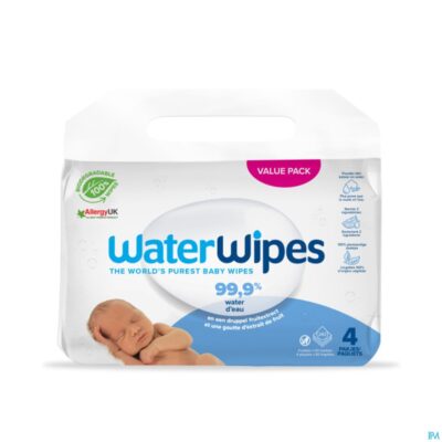 Waterwipes biologisch afbreekbare doekjes 240