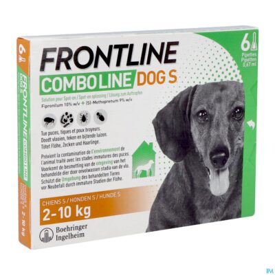 Frontline combo line dog s 2-10kg 6x0,67ml