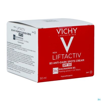 Vichy liftactiv creme b3 z/pigmentvlek. ip50 50ml