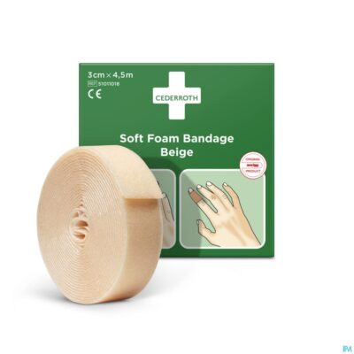 Cederroth soft foam bruin 3cmx4,5m 51011018-2