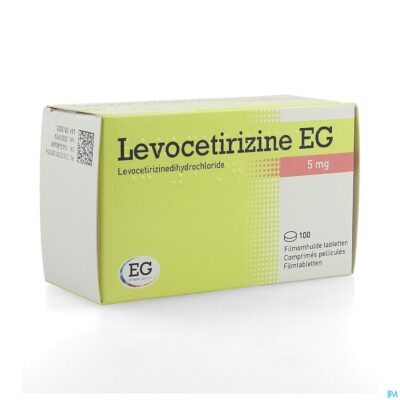 Levocetirizine eg 5 mg filmomh tabl 100-2
