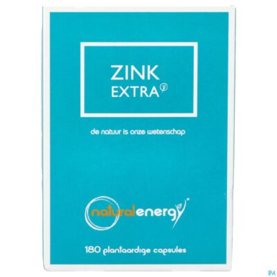 Natural energy zinc extra caps 180