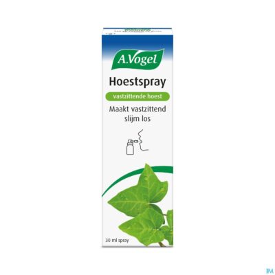 A.vogel hoestspray vastzittende hoest