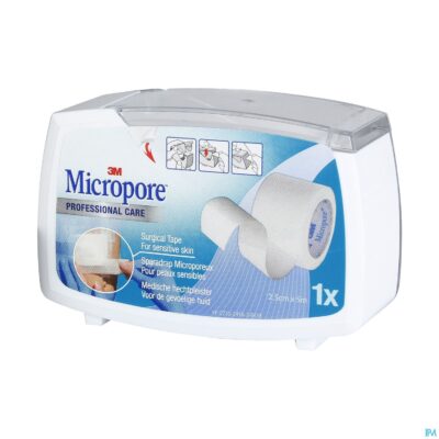 Micropore 3m tape refill 25,0mmx5m rol 1 1530p-1s-2