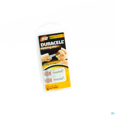 Duracell easytab hoorbatterij da312 6 bruin-3