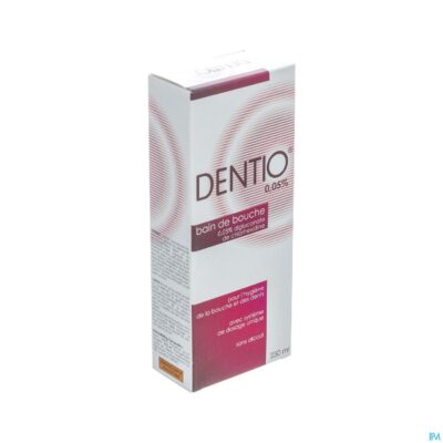 Dentio rood 0,05% mondspoelmiddel 250ml-2