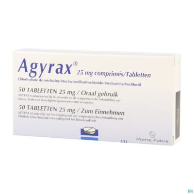 Agyrax 25mg comp 50