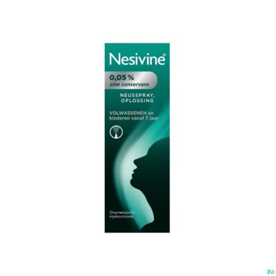 Nesivine 0,05% sine conserv neusspray 10ml-2
