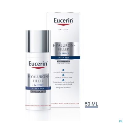 Eucerin hyaluron filler extra rijk nachtcreme 50ml-2