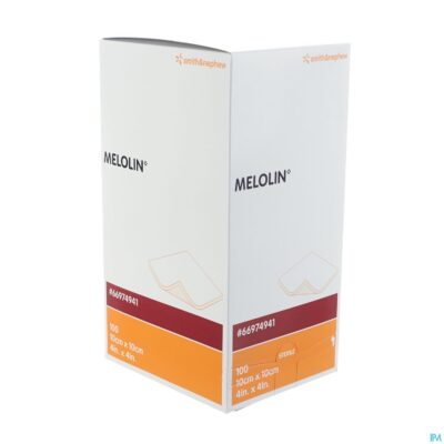 Melolin kp ster 10x10cm 100 66974941