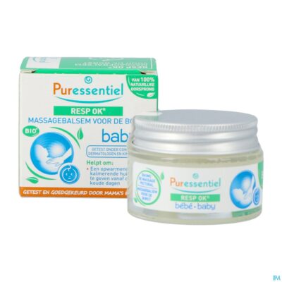 Puressentiel ademhaling massagebalsem baby 30ml-3