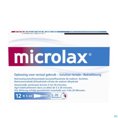 Microlax 12 x 5ml