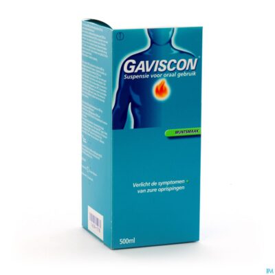 Gaviscon menthe munt susp buv 500ml-2