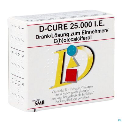 D-cure® 25 000 i.e. drinkbare ampoules 12