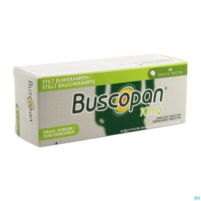 Buscopan pi pharma 10mg filmomh tabl 50 pip-2