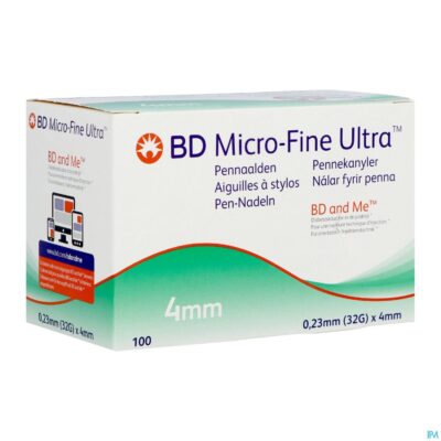 Bd microfine ultra pennaald 4mm 32g easyflow 100