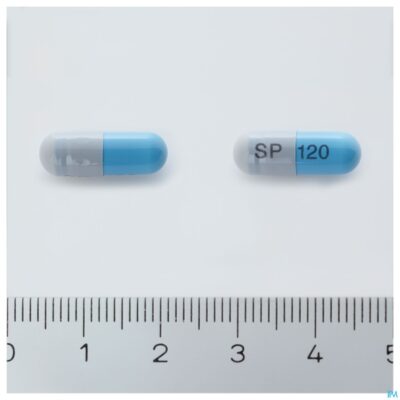 Spasmine forte caps 40 x 120mg-3