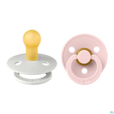 Bibs 1 fopspeen duo haze/blossom 2-2