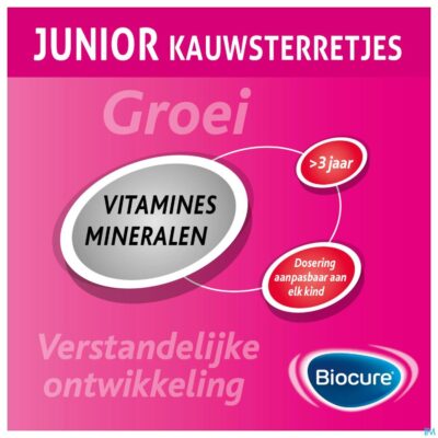 Biocure junior kauwsterretjes 60 st tabletten-2