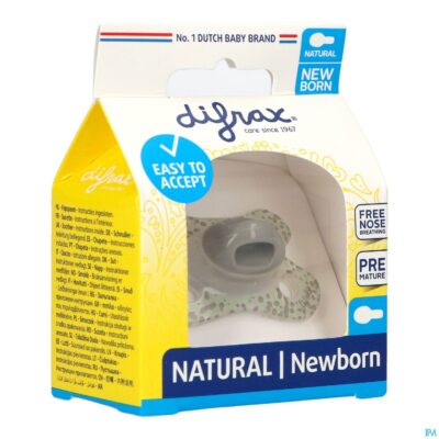 Difrax fopspeen natural newborn